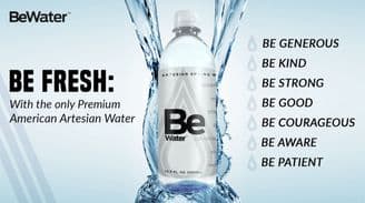 Be Water Challenges the Assumption That All Bottled Water Tastes the Same