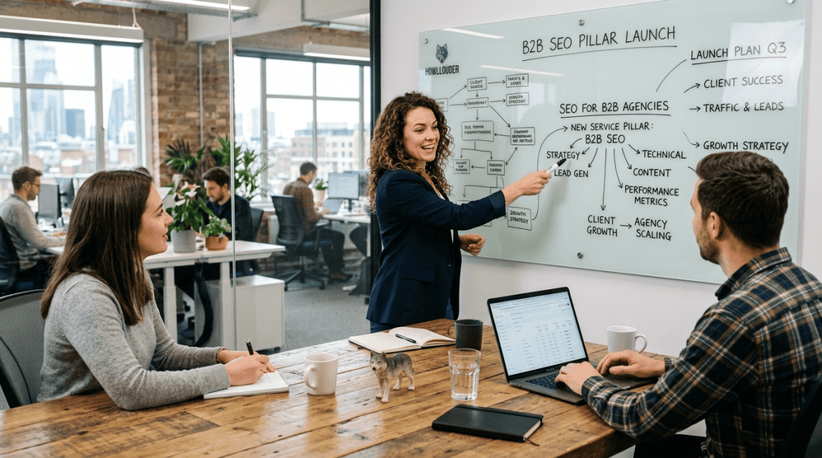 Howl Louder Marketing Launches Generative Engine Optimization Service for B2B AI Search Visibility