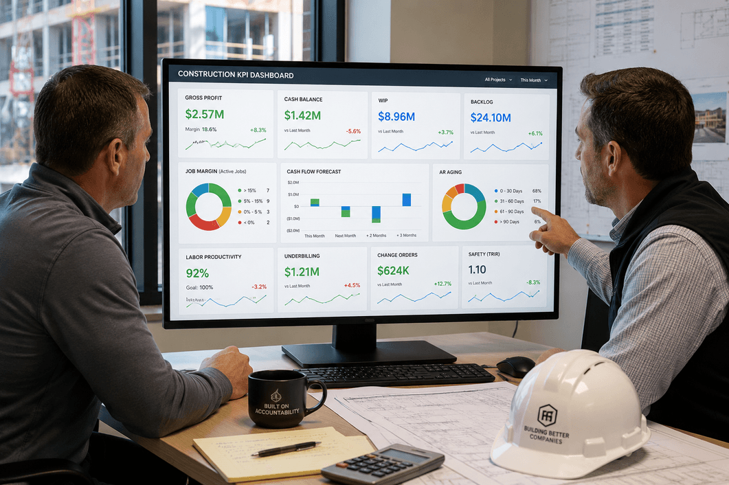 Daaxit's New Guide Turns Construction KPIs into a Monthly Accountability Scorecard