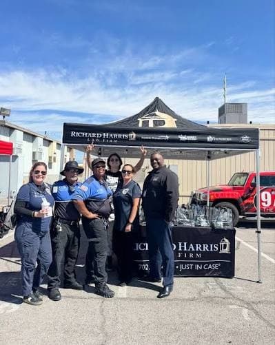 Richard Harris Law Firm Partners with CCSD to Honor Bus Drivers at Russell Bus Yard Event