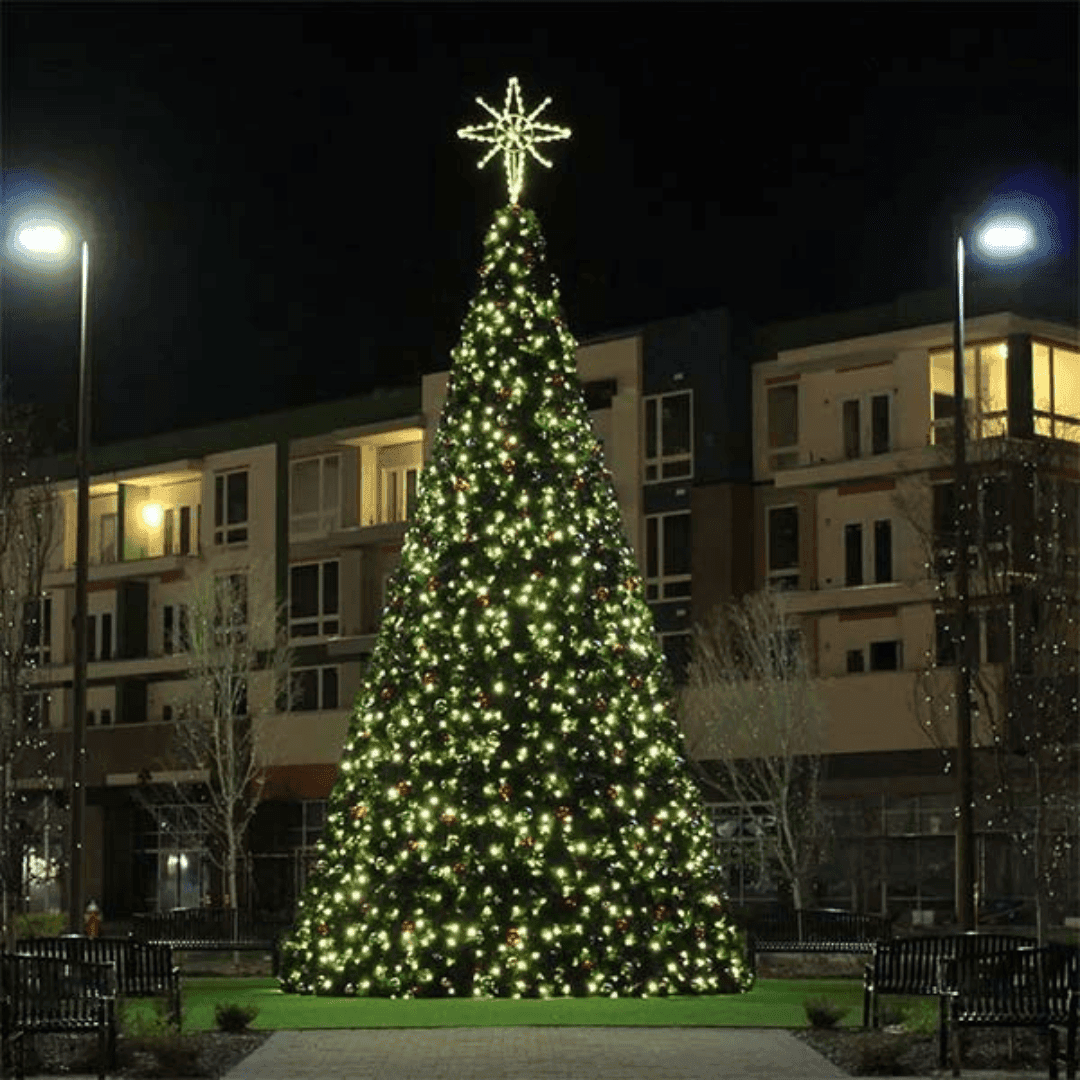 Creative Displays Unveils LED Tower Christmas Trees for Large-Scale Holiday Installations