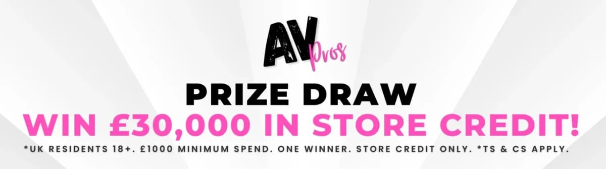 AV Pros Launches £30,000 Store Credit Contest to Reward Customers