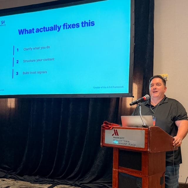 Sean Hyde Demonstrates AI Readiness for Small Businesses at Bridging Innovation Week 2026