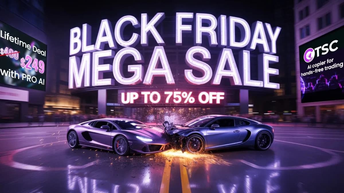 TSC Black Friday Mega Sale Offers Up to 75% Off Automated Trading Tools