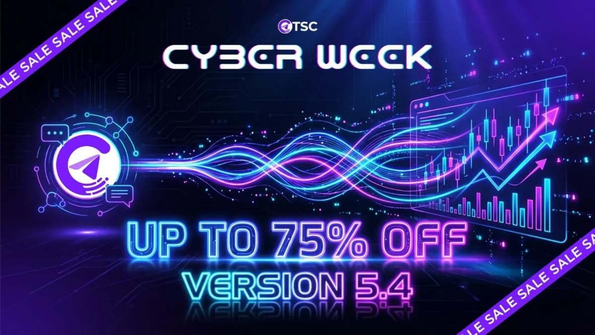 Telegram Signal Copier Launches Cyber Week Sale With Up to 75% Off and Version 5.4 Update
