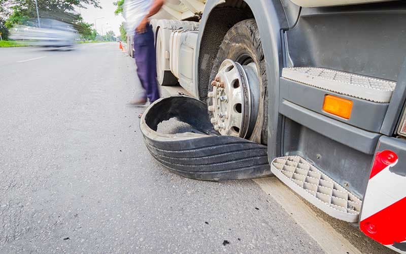 Semi-Truck Tire Blowouts: Liability and Safety Risks Explored in Georgia