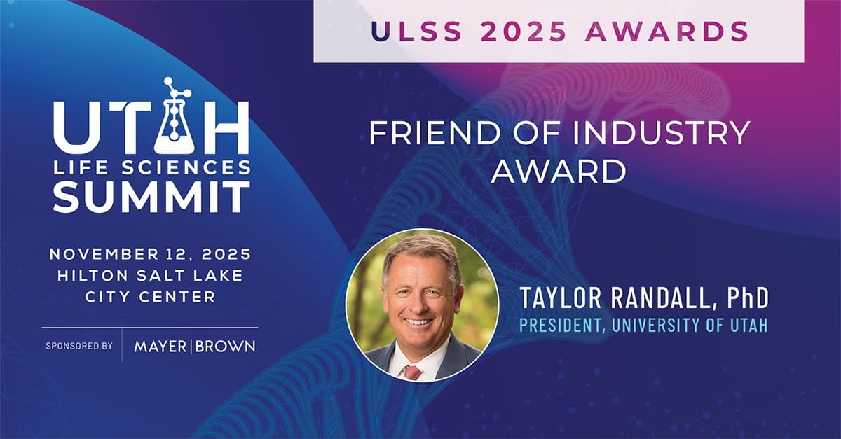 BioUtah Announces 2025 Life Sciences Award Winners Ahead of Annual Summit