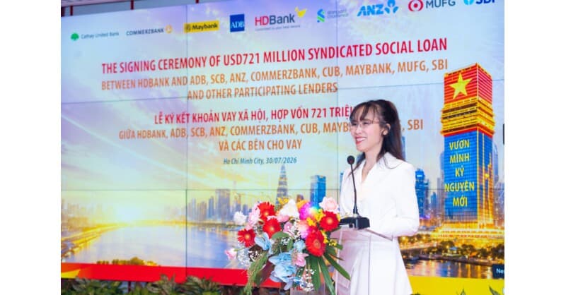 HDBank Secures Record $721 Million Social Loan, Boosting Vietnam's Sustainable Finance
