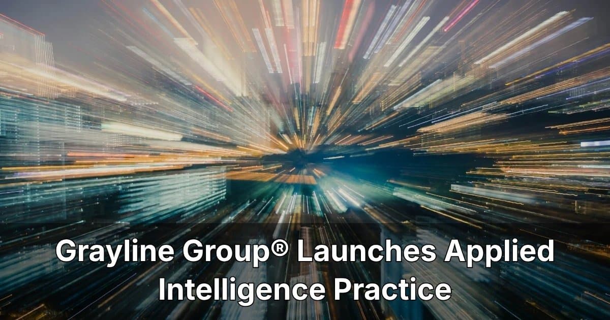 Grayline Group Launches Applied Intelligence Practice to Bridge AI Execution Gap for Defense and Critical Infrastructure