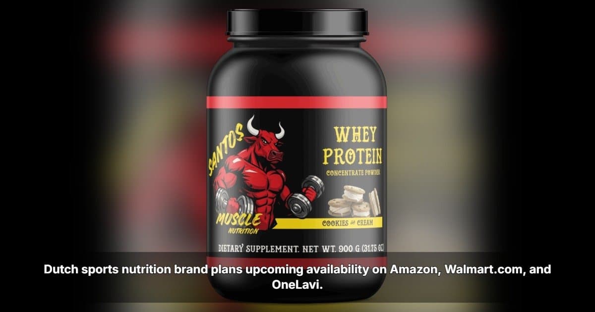 Santos Muscle Nutrition Announces U.S. Launch Across Amazon, Walmart.com, and OneLavi