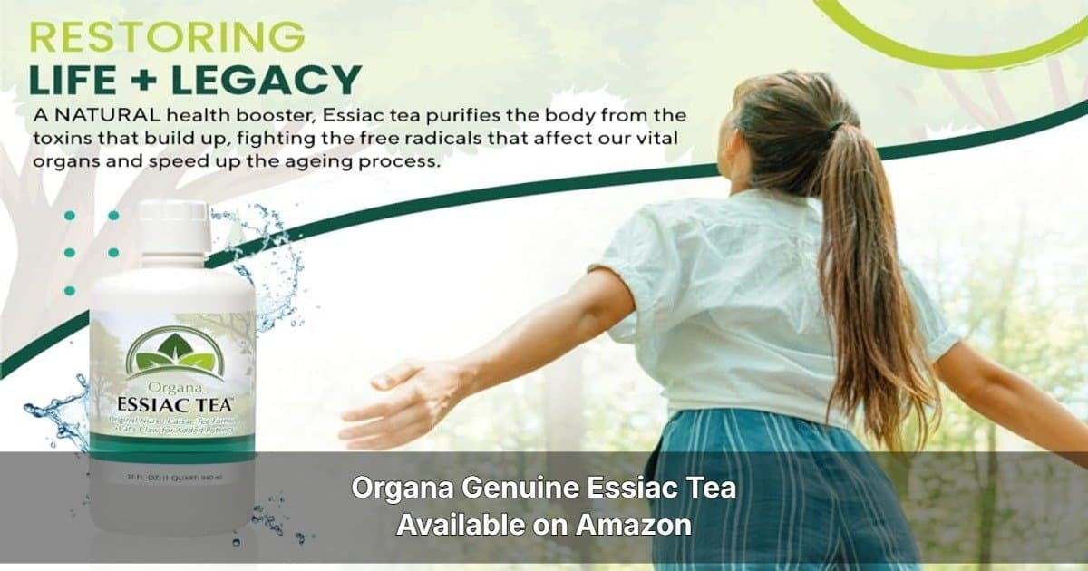 ORGANA Essiac Tea Receives Strong Amazon Reviews for Quality and Herbal Tradition