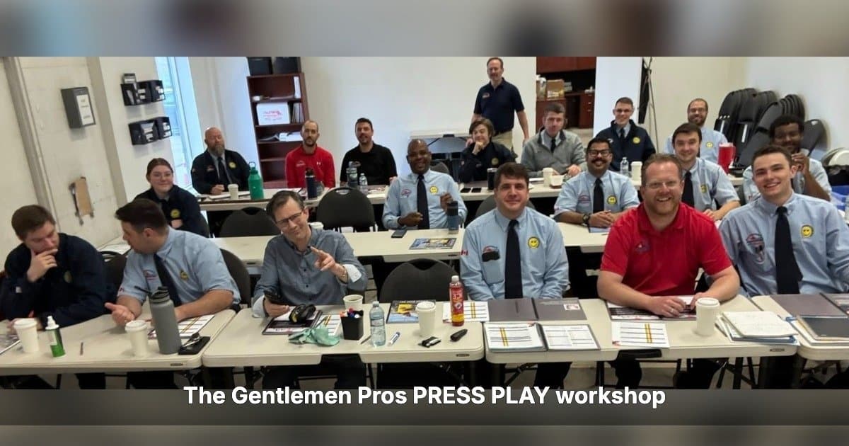 Service Excellence and Gentlemen Pros Demonstrate How PRESS PLAY Platform Aligns Home Service Teams for Consistent Customer Experience
