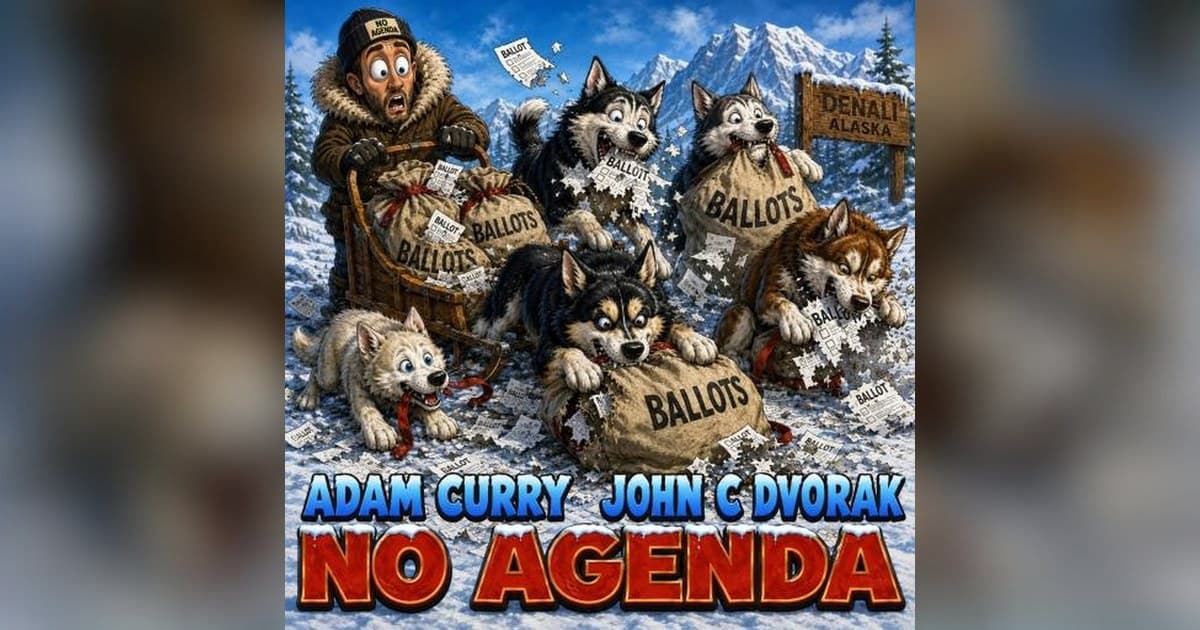 No Agenda Episode 1876: Trump's Iran Ceasefire, SpaceX IPO, and LA Mayoral Race Under Media Deconstruction