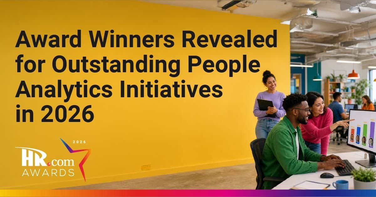 HR.com Announces 2026 People Analytics Award Winners, Highlighting Strategic Impact of HR Data