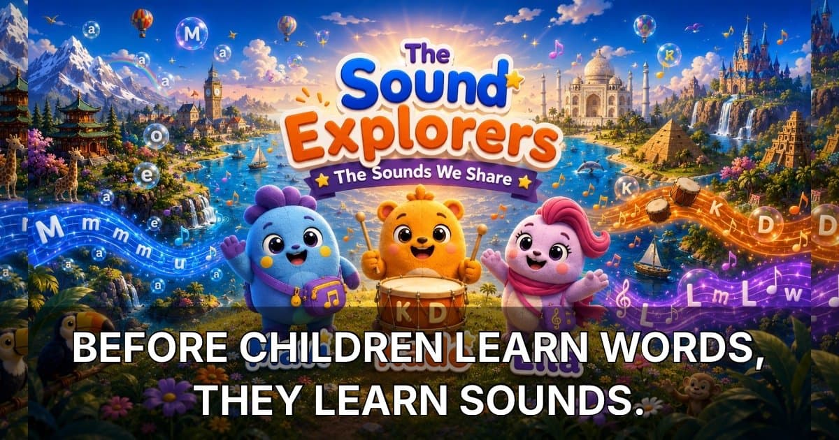 The Sounds We Share Project Launches Wordless Children's Music Channel to Bridge Language Barriers