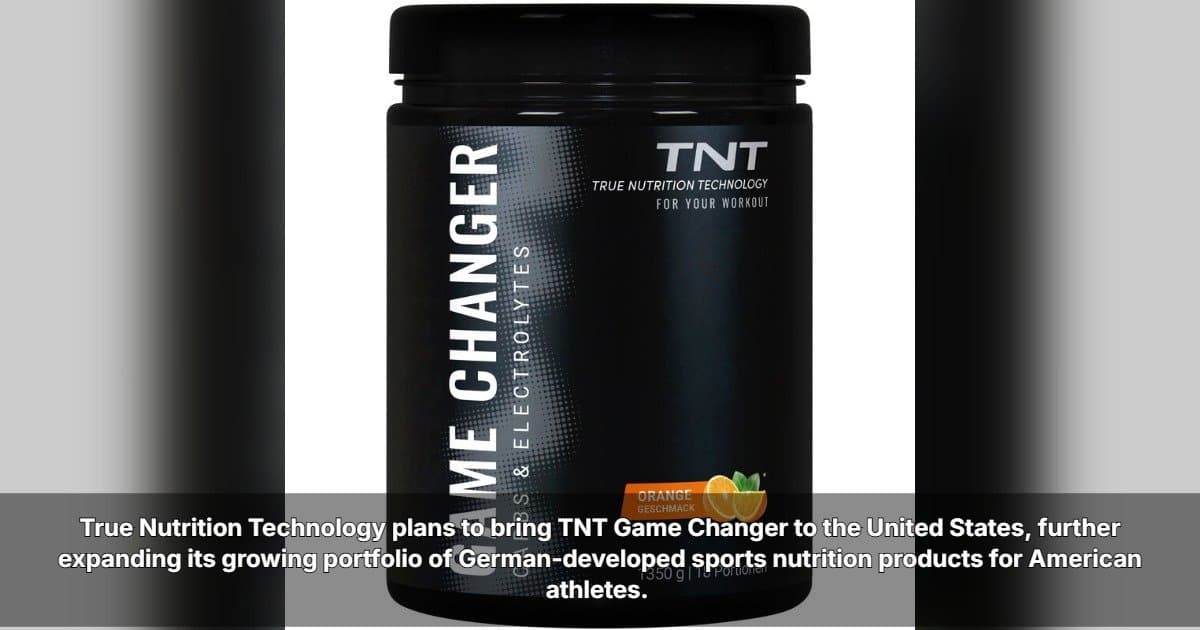 TNT Brings Game Changer Carbohydrate Electrolyte Drink to U.S. Market
