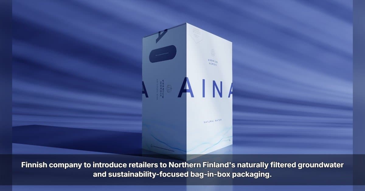 NWB Finland Oy to Showcase AINA Natural Water at ECRM's 2026 Vitamin, Weight Management & Sports Nutrition Session