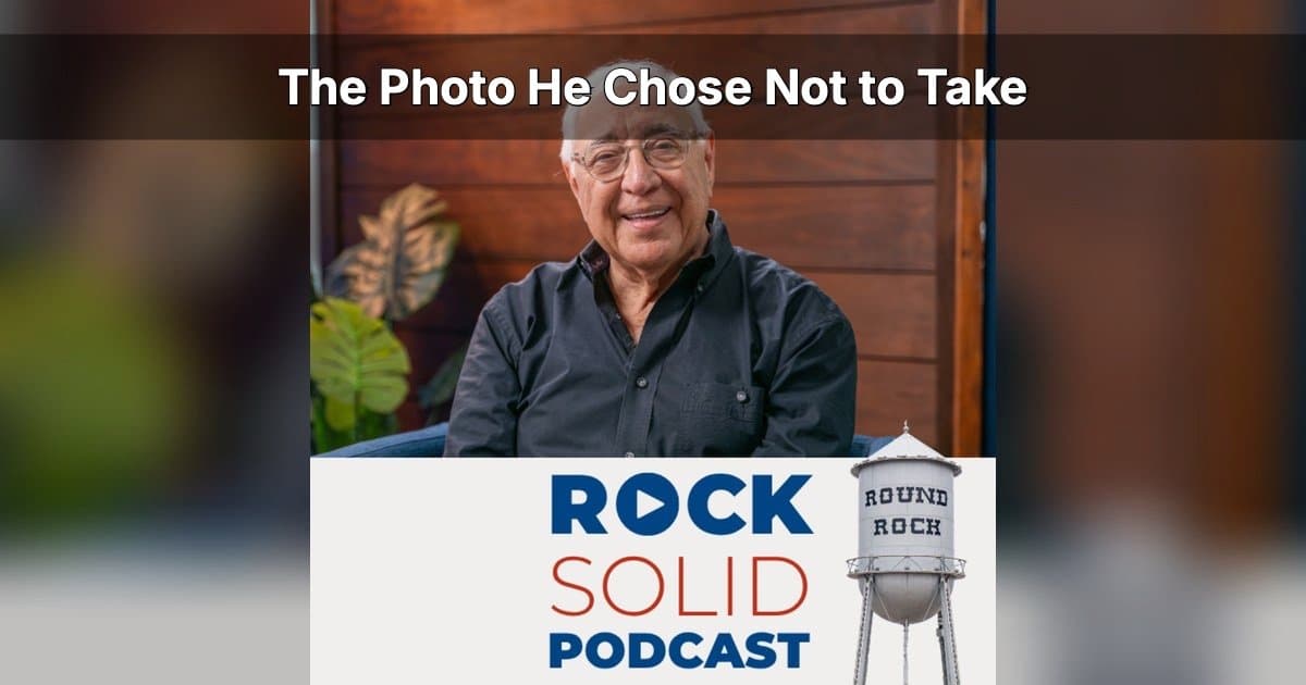 David Valdez Shares White House Stories and Texas Photography Festival Mission on Rock Solid Podcast