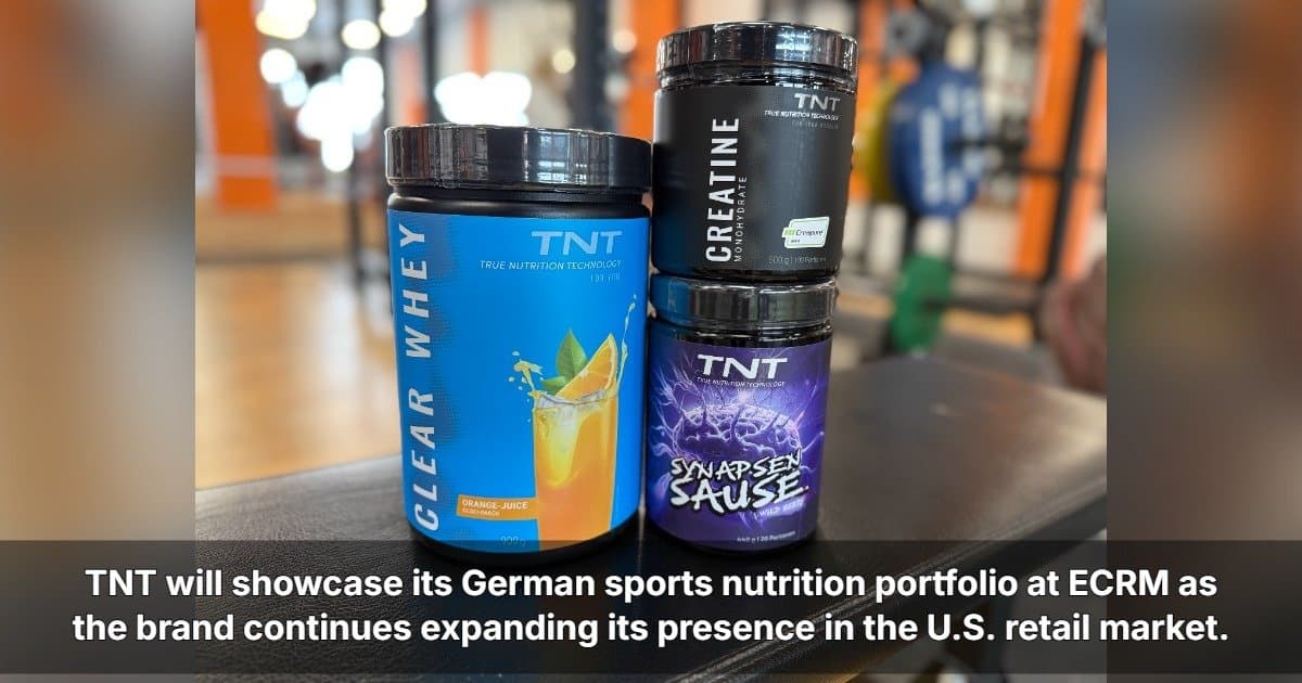 TNT Targets U.S. Retail Expansion at ECRM to Challenge Competitive Sports Nutrition Market
