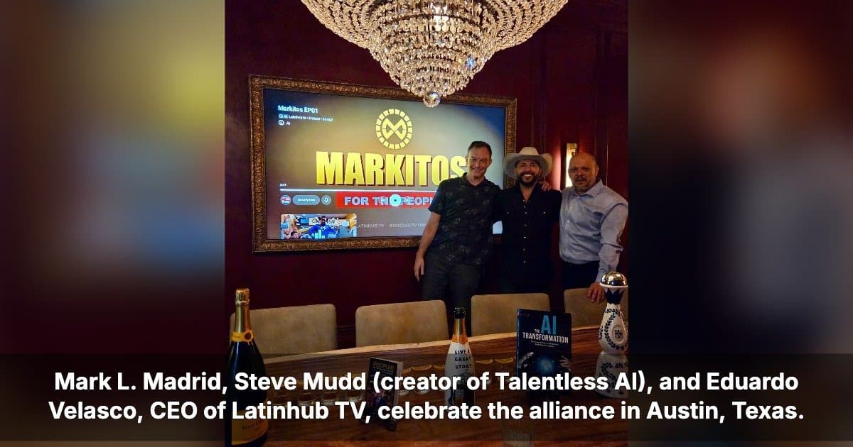 Mark L. Madrid and Latinhub TV Forge AI-Driven Media Partnership to Amplify Latino Entrepreneurship