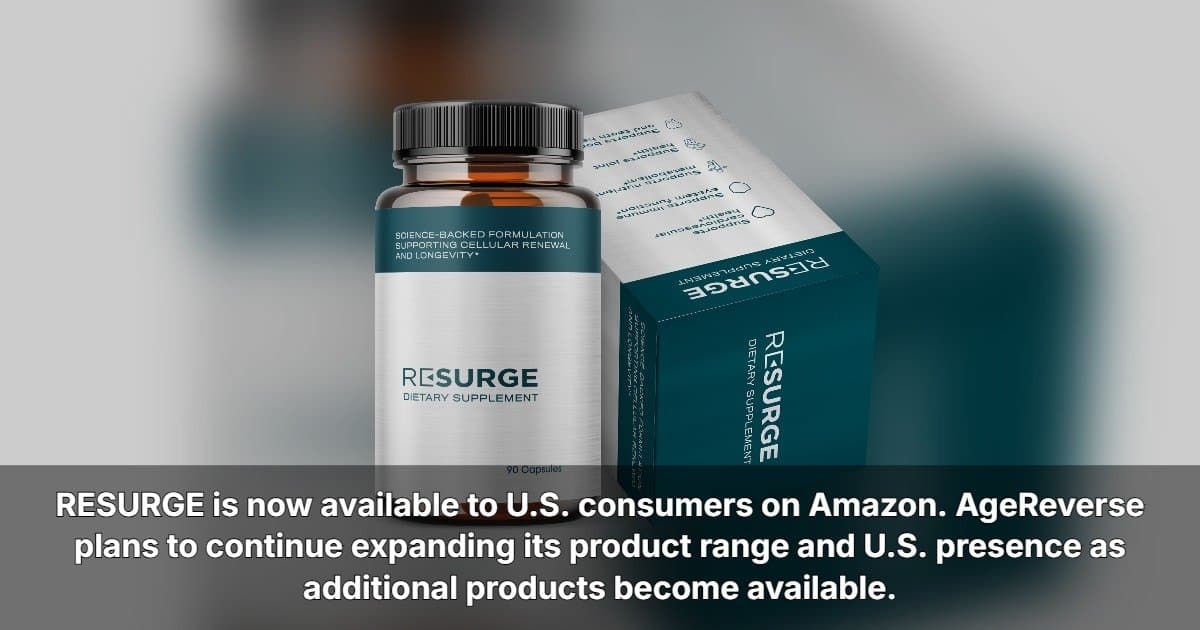 AgeReverse Expands U.S. Strategy with Science-First Healthy Aging Portfolio After ECRM
