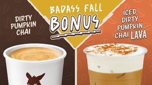 Bad Ass Coffee of Hawaii Unveils Limited-Time 'Tidal Wave' Fall Lineup