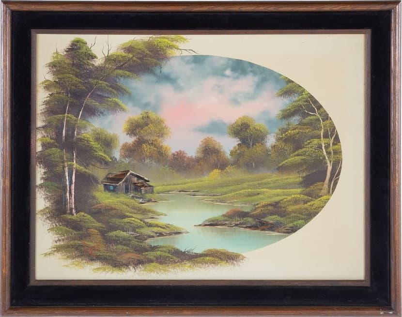 Bob Ross Painting Fetches $47,500 at Alex Cooper Auctioneers