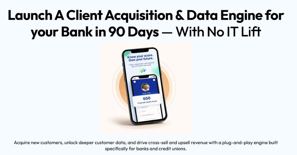Finoveo Launches White-Label Financial Health App to Boost Client Acquisition and Insights for Banks