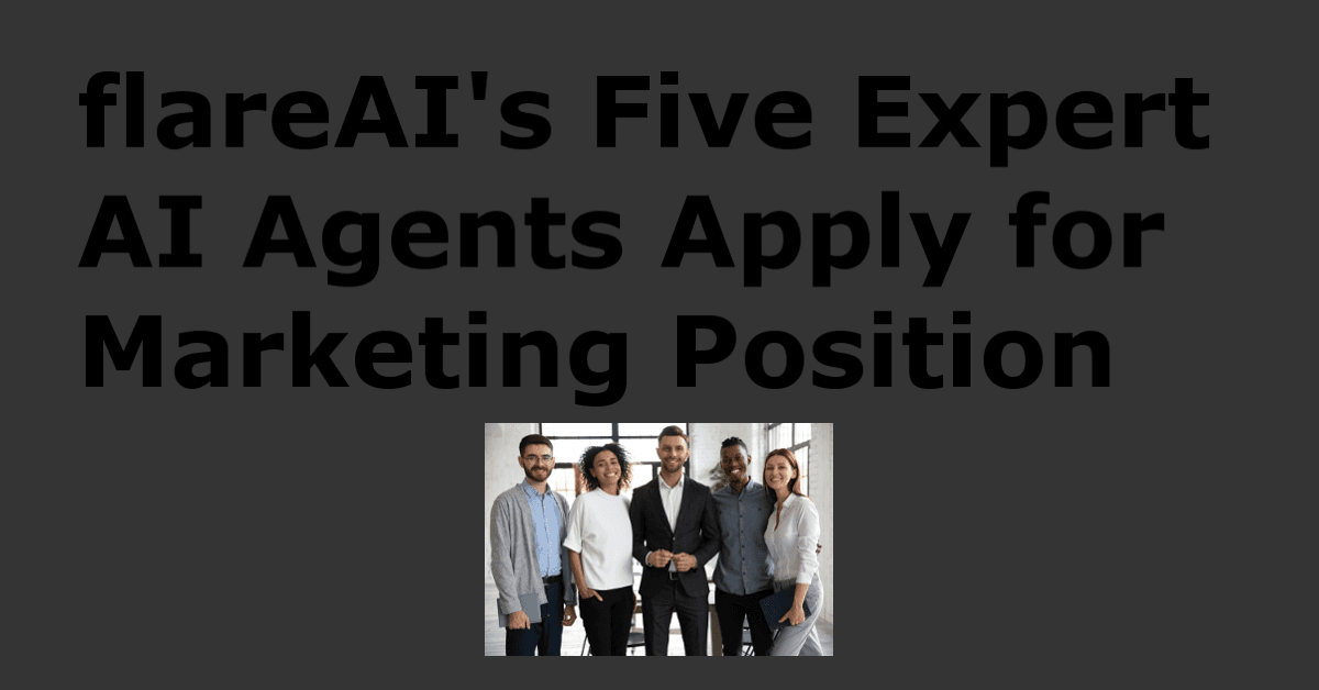 flareAI Launches AI-Powered Marketing Platform with Five Specialized Agents