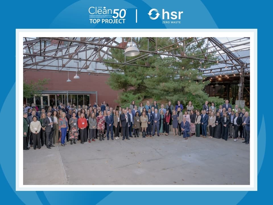 HSR Zero Waste's Convention Centre Project Wins Canada's Clean50 2026 Top Project Award