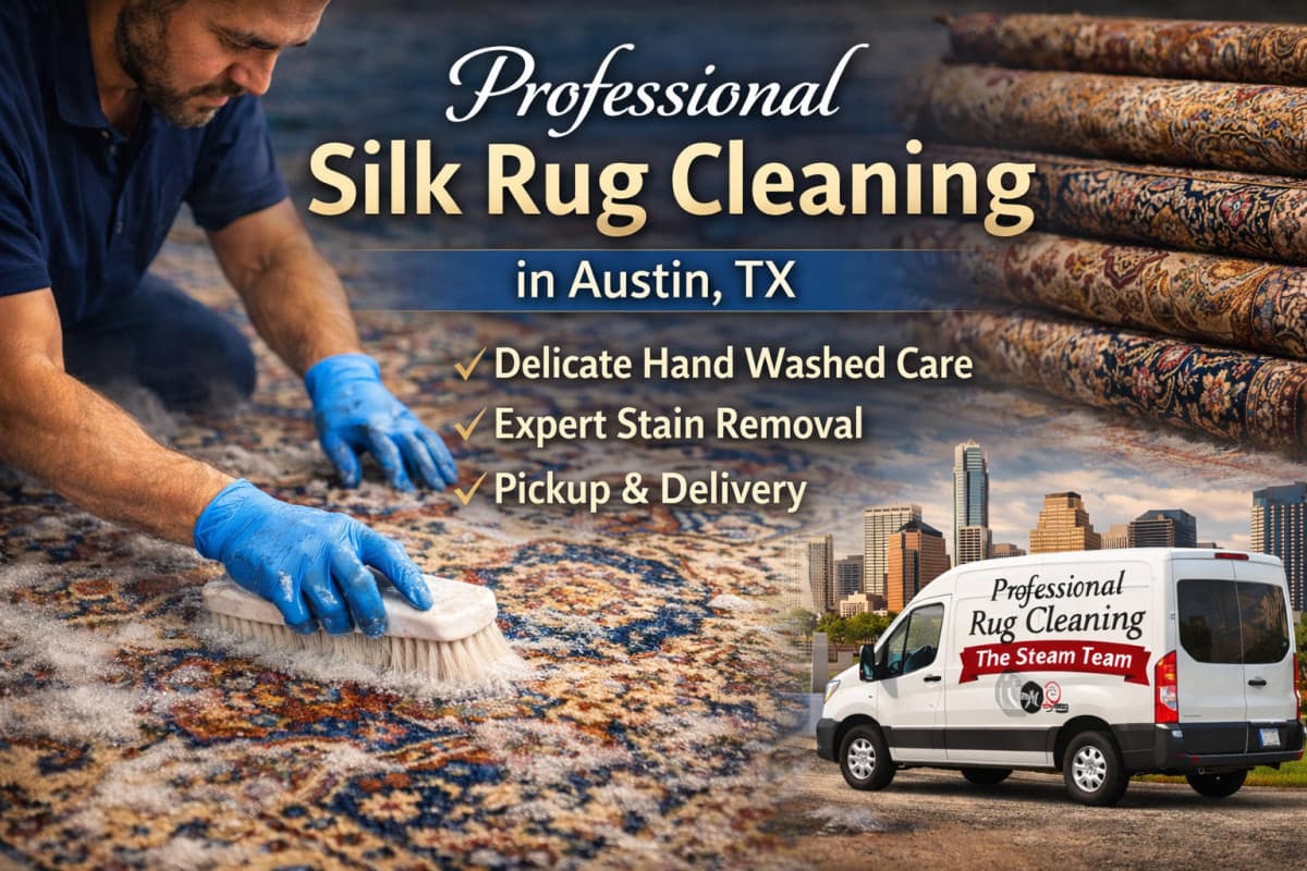 Expert Care for Silk Rugs: Cleaning and Maintenance Tips from Rug Cleaning and Water Damage Professionals