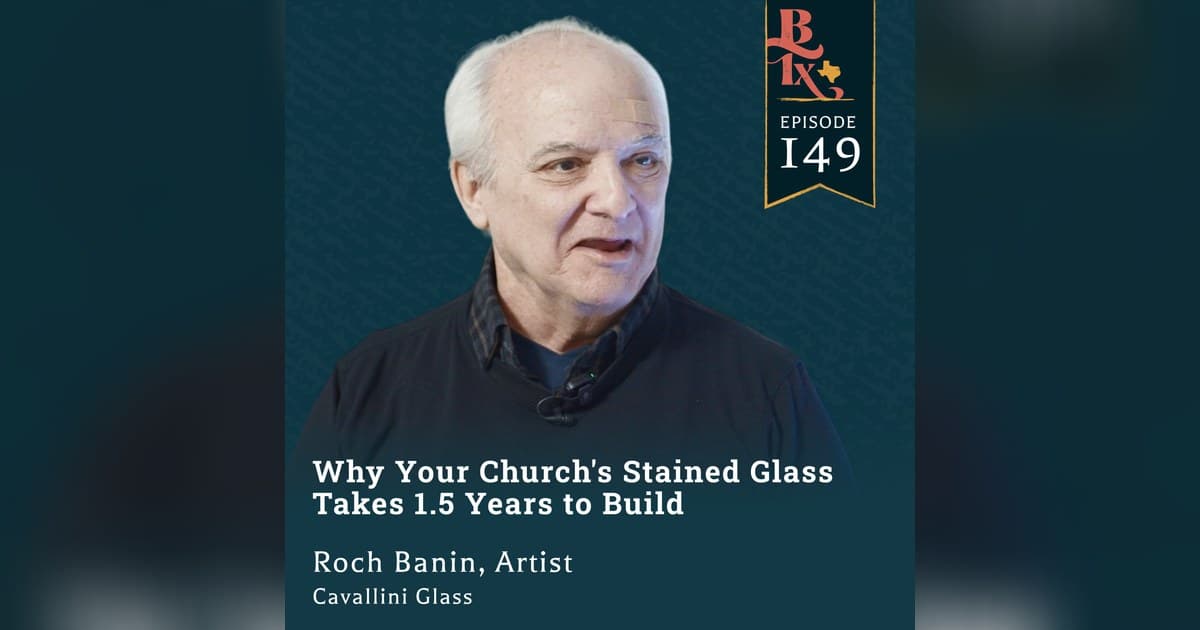 Cavallini & Co. Podcast Episode Details 18-Month Stained Glass Commission Process