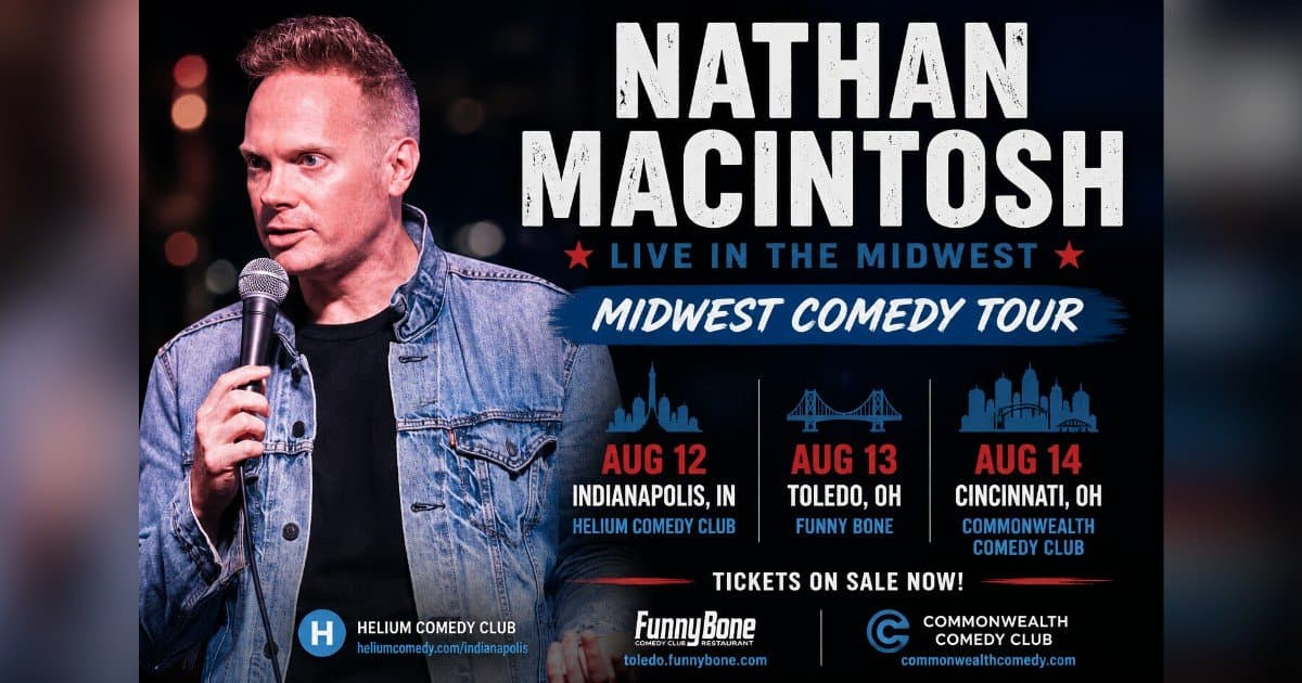Nathan Macintosh Brings Sharp Observational Comedy to Three Midwest Cities