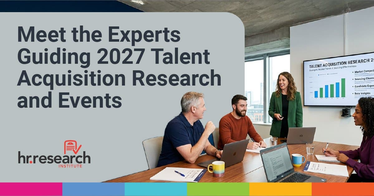HR.com's HR Research Institute Unveils 2027 Talent Acquisition Advisory Board to Guide Future Research and Industry Insights