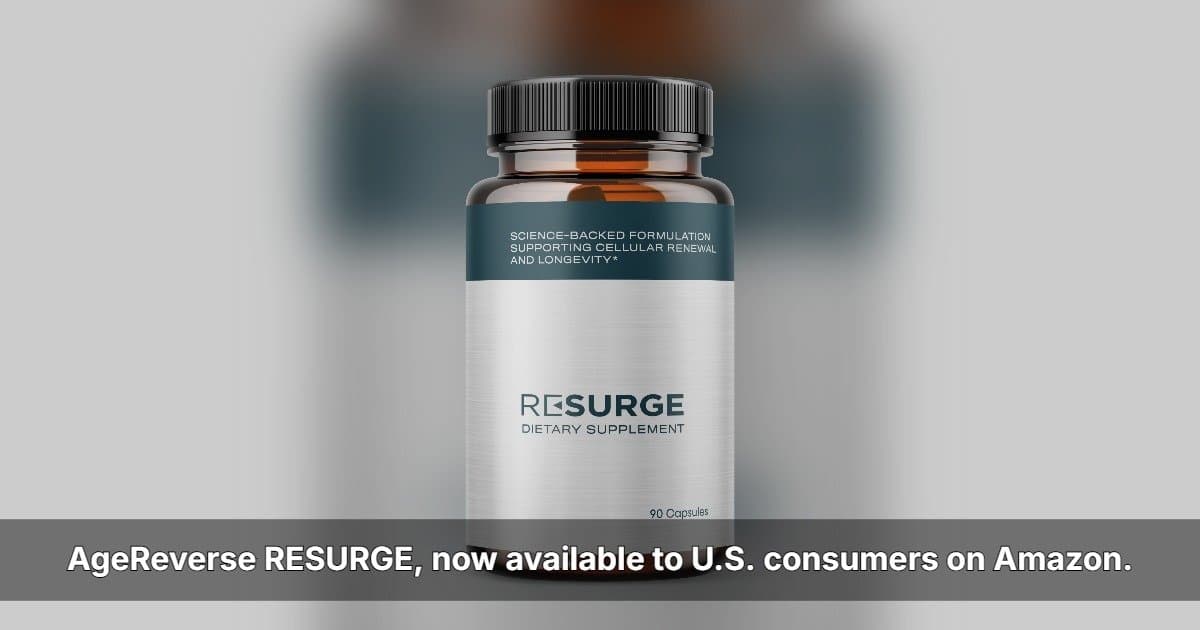 AgeReverse to Showcase RESURGE at ECRM, Advancing U.S. Expansion