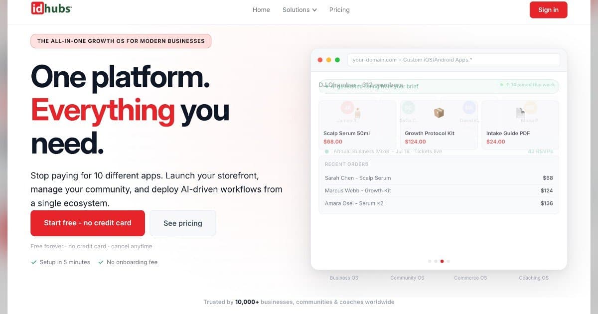 Beyond the Integration Tax: The idhubs Team is Rewiring the Business Operating System for the AI Era